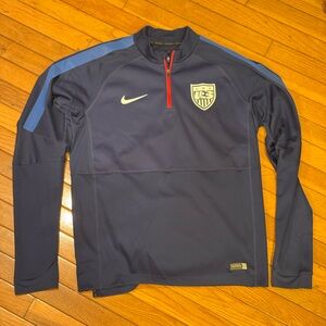 Nike quarter zip. Team USA Soccer.